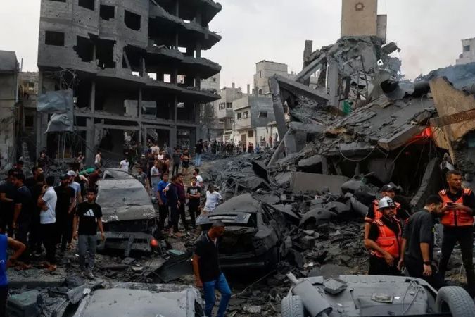 Israel Tak Henti Gempur Gaza, Total Korban Tewas 1.200, Israel 1.300