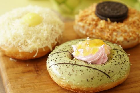 Hampers Lebaran Donat Es Teler di Jakarta ala Krispy Kreme