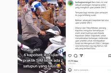 Video 6 Kapolsek Gagal Ujian Praktik SIM C Hoaks, Polda Jabar: Itu Kapolda Nyobain Trek