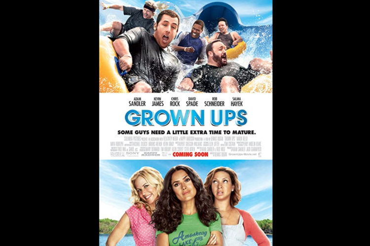 Film Grown Ups dapat disaksikan melalui Amazon Prime Videos
