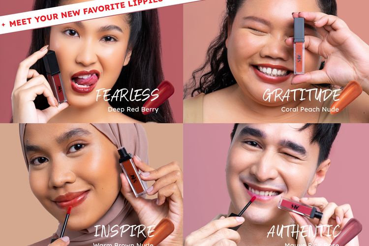 Peluncuran lip tint terbaru dari SASC ini memiliki kampanye We're Unstoppable.