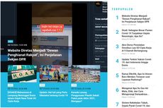 [POPULER TREN] Website DPR Diretas Jadi 