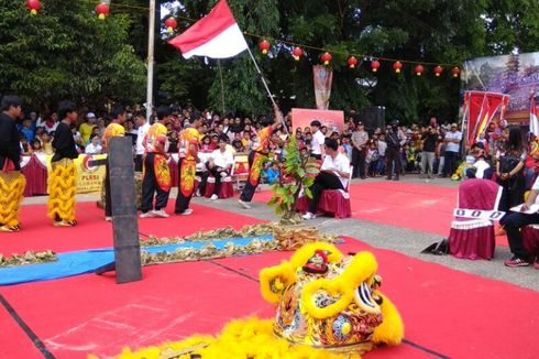 Festival Barongsai di Bangka Selatan Sedot Perhatian Wisatawan