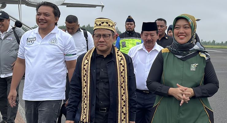 Ditemani Taufik Basari, Cak Imin Safari Politik di Lampung
