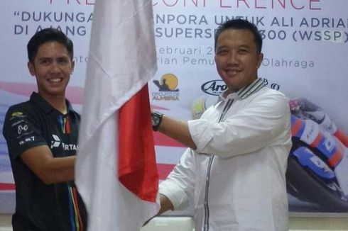 Menpora Dukung Ali Adrian Ikut World Supersport 300