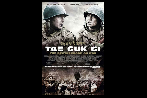 Sinopsis Film Tae Guk Gi, Perjuangan Dua Kakak Beradik di Medan Perang