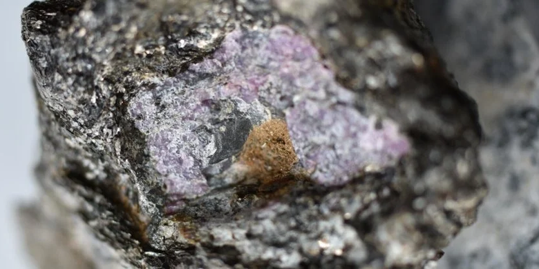 Batu rubi yang mengandung residu mikroorganisme purba sebelum kehidupan multiseluler muncul di Bumi