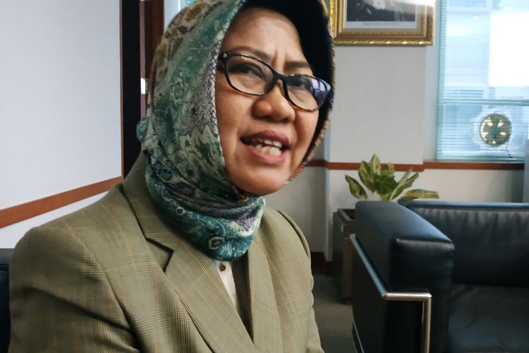 Pengamat politik LIPI, Siti Zuhro, saat dijumpai di Gedung Komisi Yudisial, Kramat, Jakarta Pusat