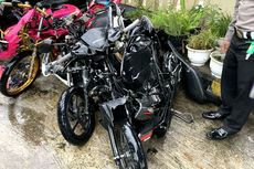 Tabrakan Maut 2 Sepeda Motor di Blitar, 3 Remaja Tewas
