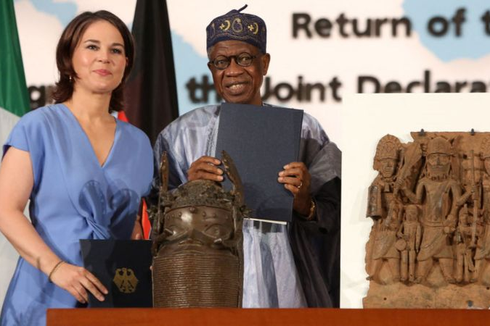 Jerman Kembalikan Artefak Jarahan Tentara Inggris ke Nigeria, Perunggu Kerajaan Benin