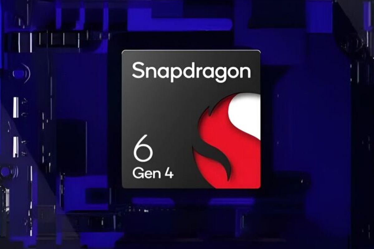 Ilustrasi chipset Snapdragon 6 Gen 4.