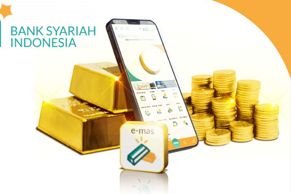Syarat dan cara gadai emas di Bank Syariah Indonesia secara online melalui aplikasi BSI Mobile