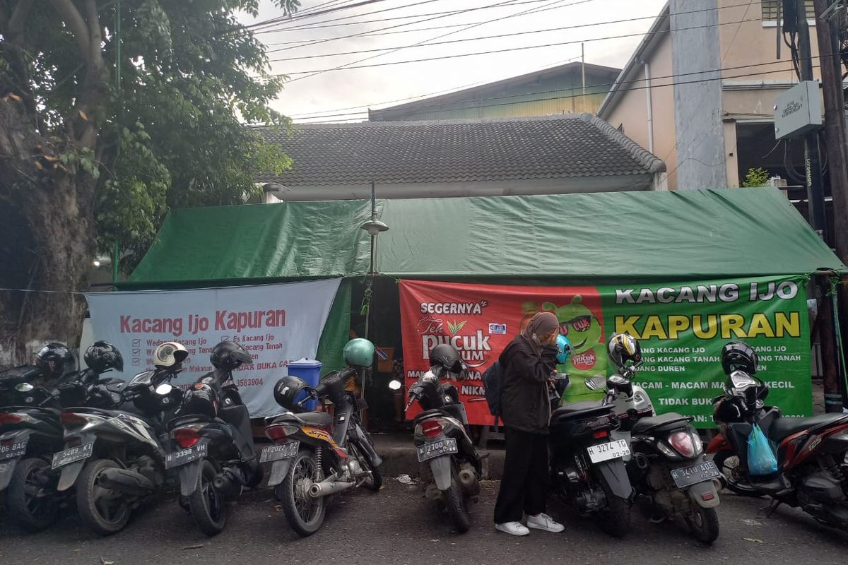 wedang kacang ijo kapuran semarang