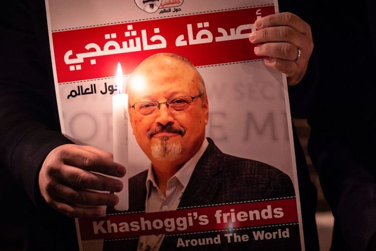 Menurut intelijen AS, Putra Mahkota diduga terlibat dalam pembunuhan jurnalis Jamal Khashoggi pada 2018.