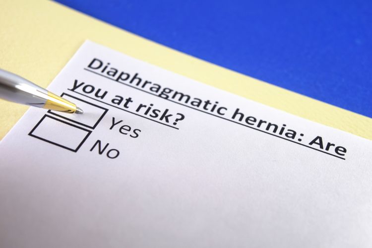 Ilustrasi Hernia Diafragma