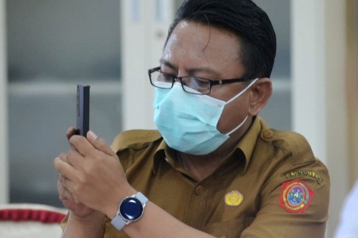 Kepala Dinas Kesehatan Gorontalo Utara, Rizal Yusuf Kune.