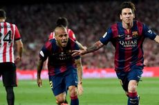 Gol Indah Messi ke Gawang Bilbao Tuai Pujian