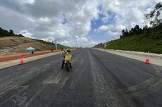 Jajal Tol IKN dengan Motor Listrik, Karangjoang-Jembatan Pulau Balang 15 Menit