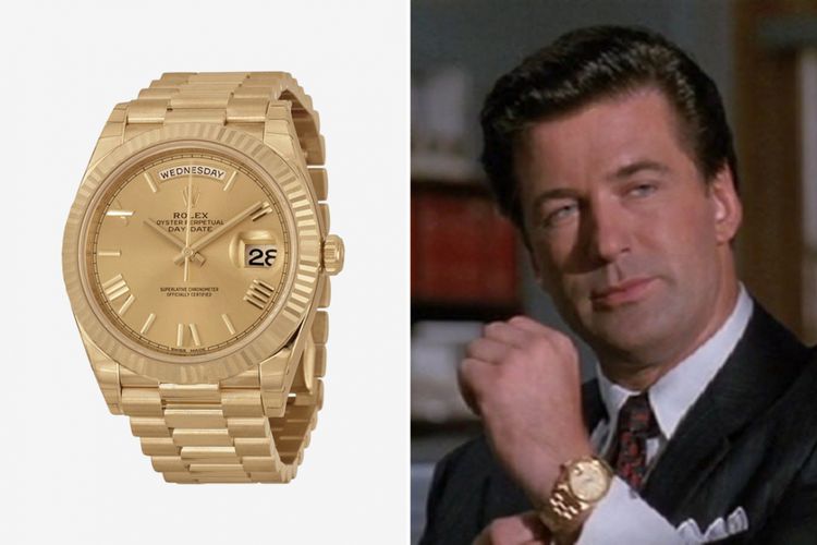 Rolex Daydate dalam film Glengary Glen Ross
