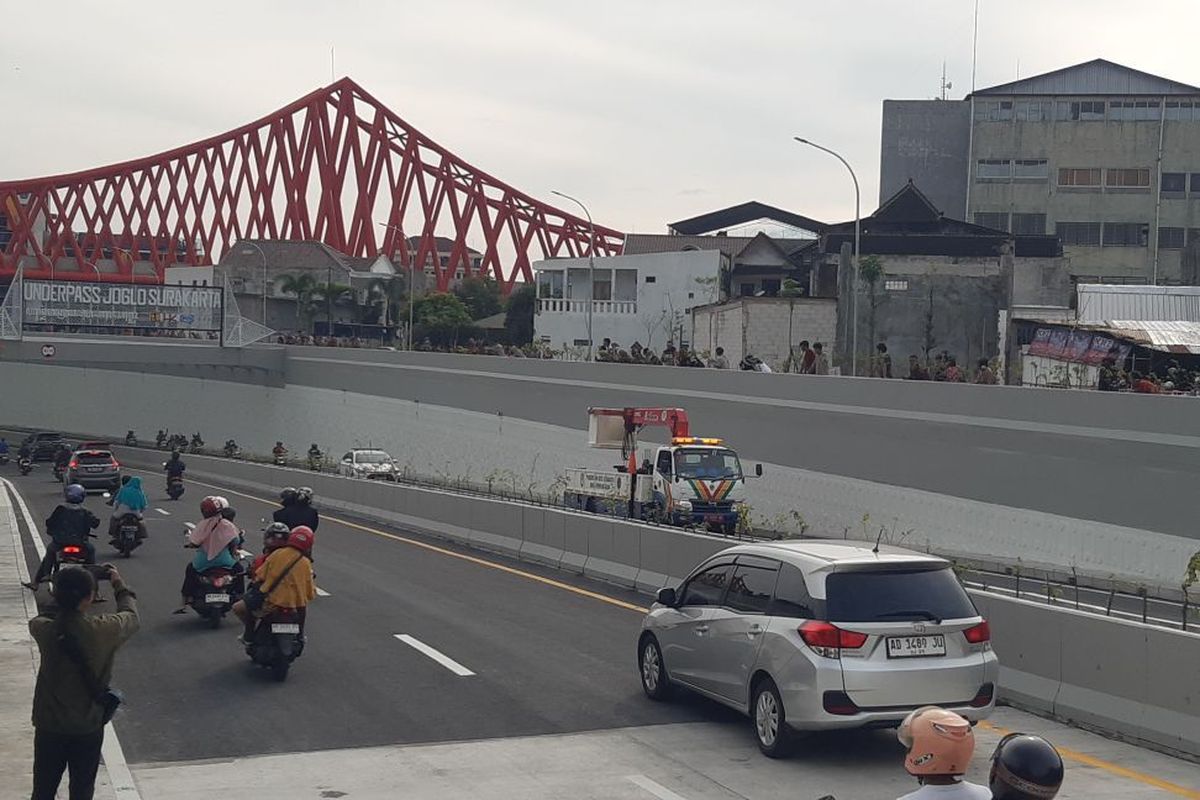 Pembukaan Underpass Joglo Solo, Warga Minta Ada Rambu Memutar di Bundaran Simpang Joglo