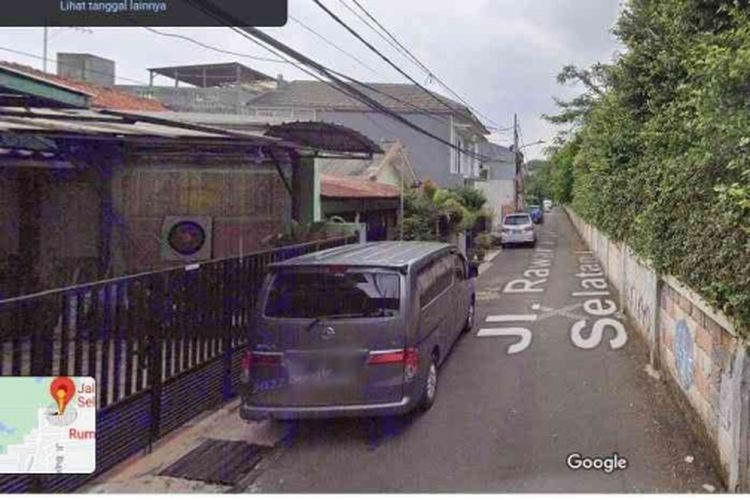 Lingkungan RW 013 Rawamangun, Jakarta Timur yang diambil melalui Google Maps
