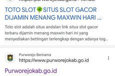 Website Pemkab Purworejo Sempat Diretas Jadi Situs Judi Online