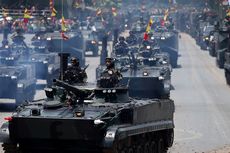 Parade Pasukan dan Alutsista di HUT Ke-72 TNI