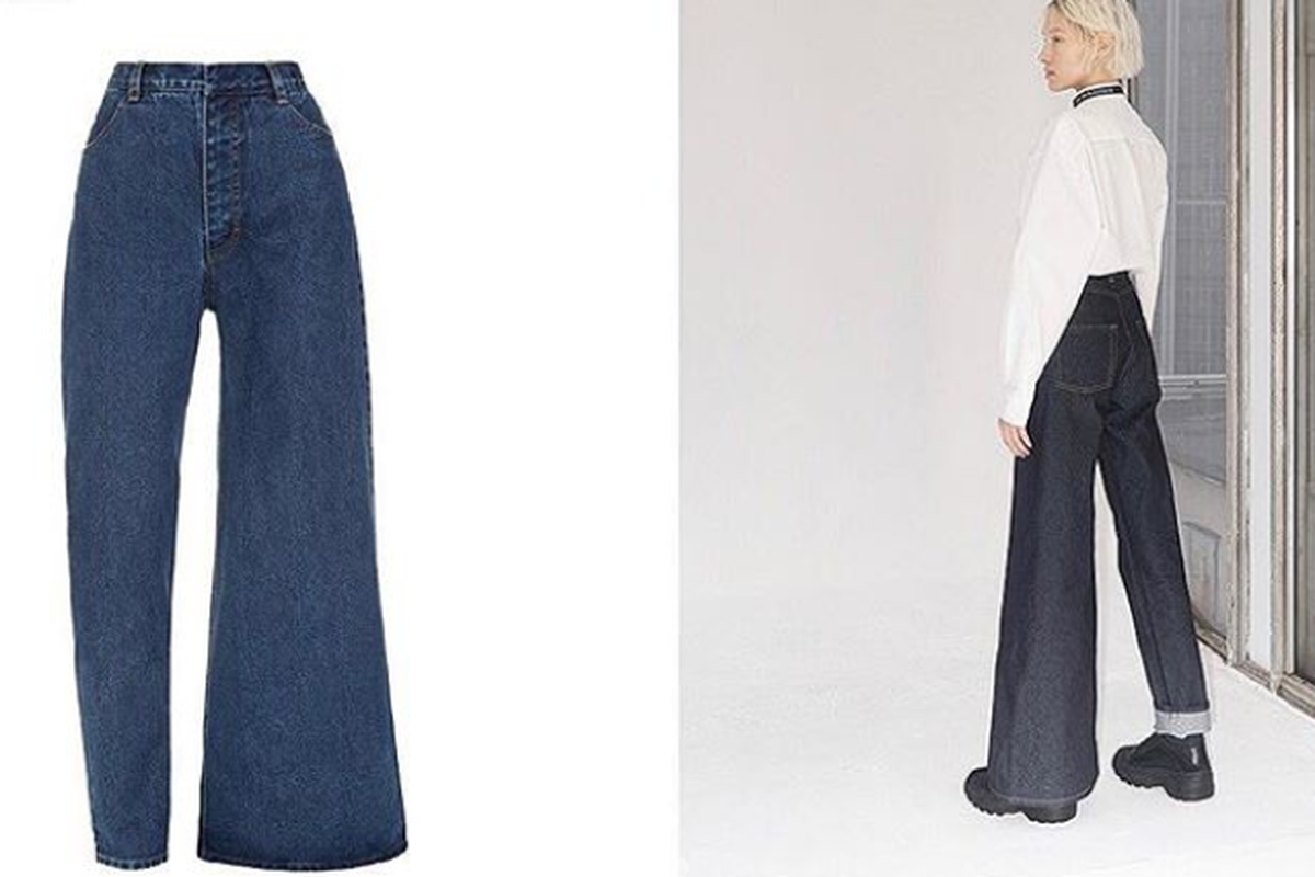 Assimetrycal Jeans, jins dengan desain unik di tahun 2019