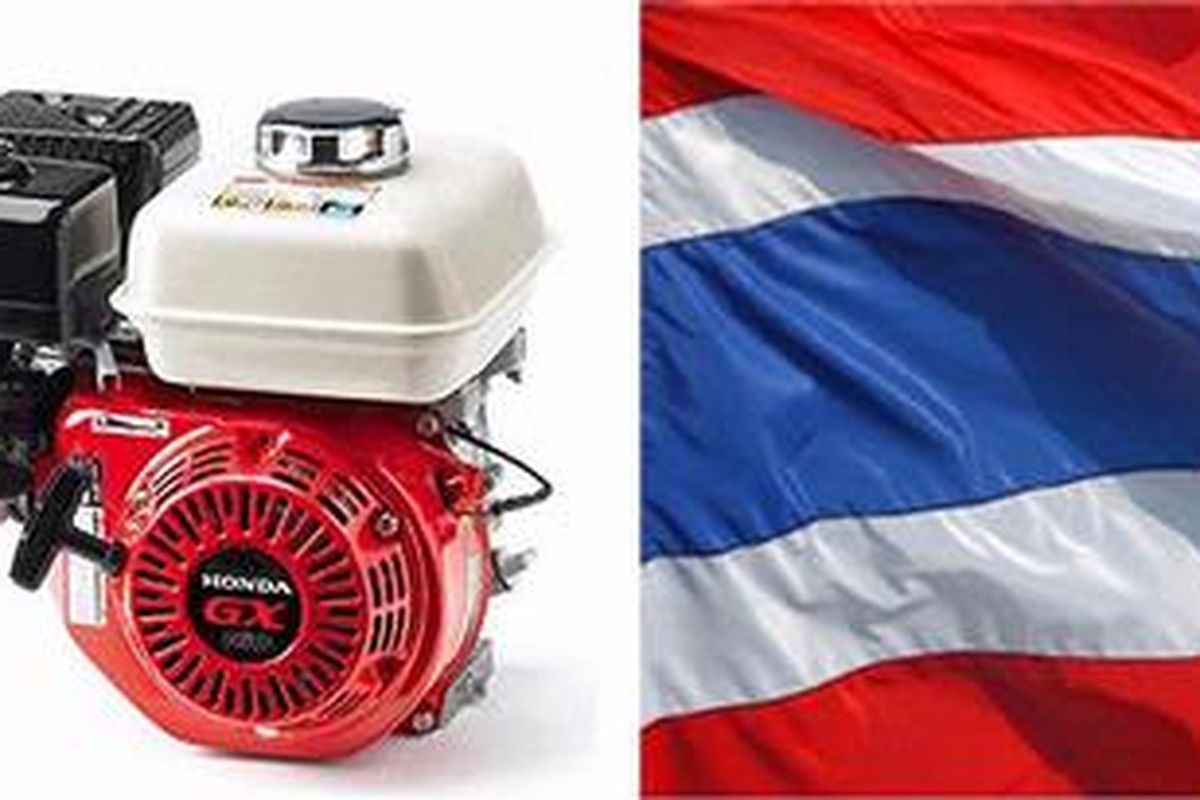 Honda memberikan bantuan berupa 200 unit mesin GX160 untuk korban banjir Thailand