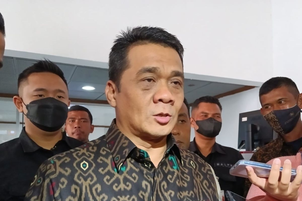 Wakil Gubernur DKI Jakarta Ahmad Riza Patria saat ditemui di Balai Kota DKI Jakarta, Jumat (10/6/2022).