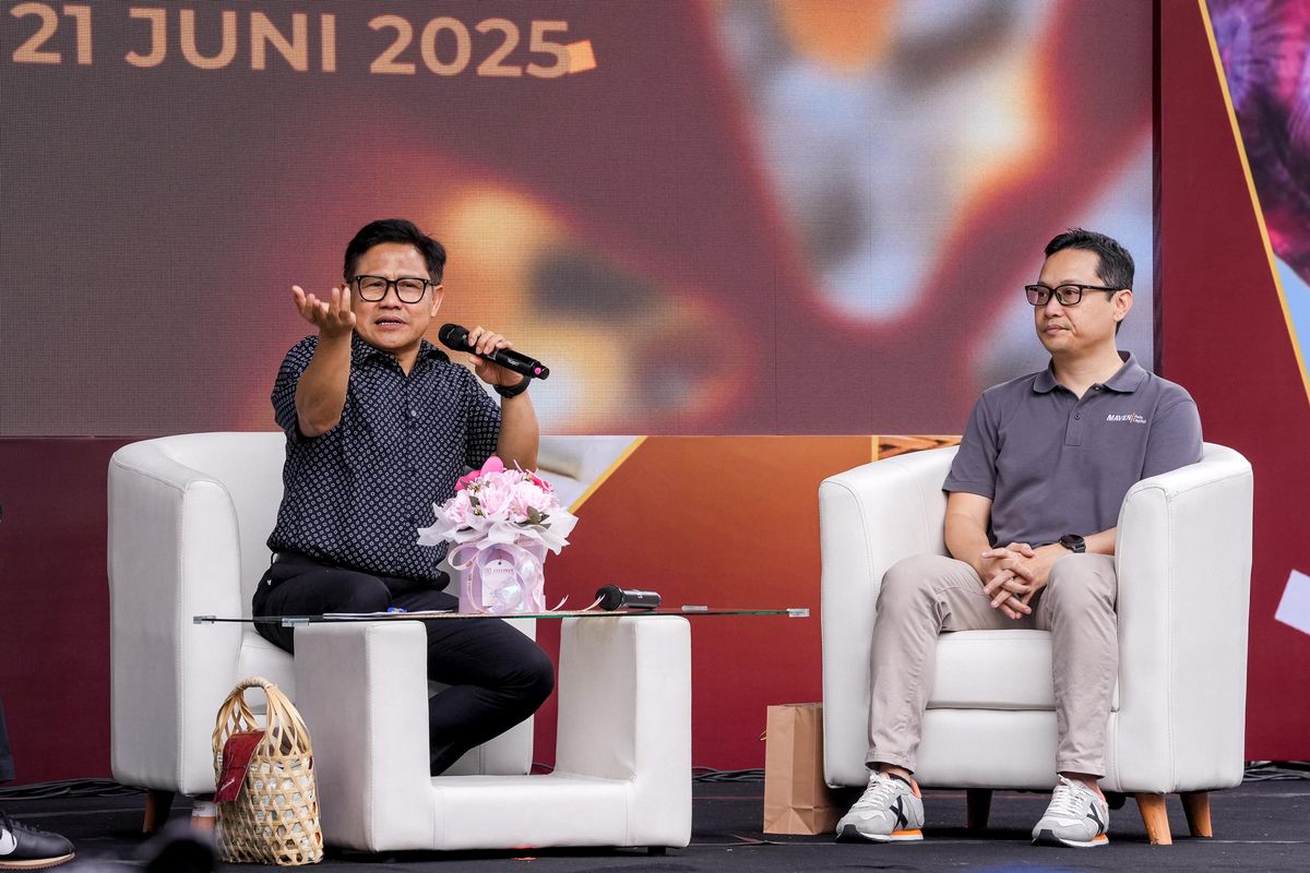 Menteri Koordinator Pemberdayaan Masyarakat (PM), Abdul Muhaimin Iskandar  di Bandung, Sabtu (21/6/2025).