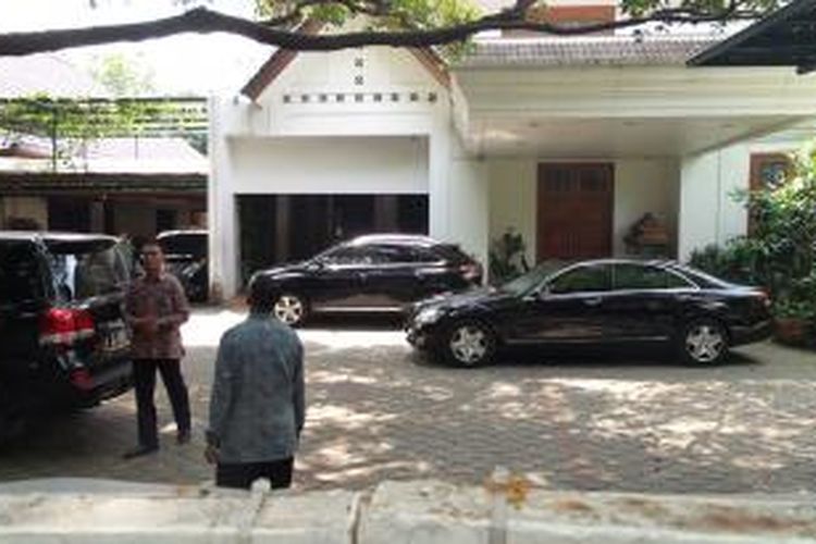 Kediaman Ketua Umum Partai Demokrasi Indonesia Perjuangan (PDI-P) Megawati Soekarnoputri yang juga adalah Presiden Kelima Indonesia, di Jalan Teuku Umar, Jakarta Pusat. Gambar diambil pada Minggu (7/9/2014).