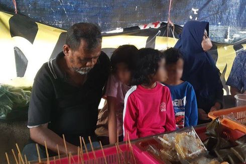 Diusir dari Rumah Kos, Pasutri di Sukoharjo Ajak 7 Anaknya Tidur di Warung Angkringan
