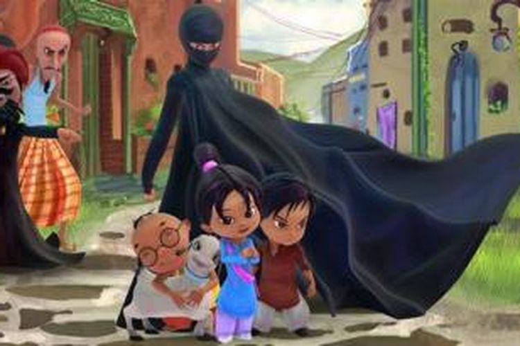 Seorang seniman Pakistan menciptakan tokoh pahlawan super perempuan Burka Avenger yang akan ditayangkan di sebuah stasiun televisi negeri itu. Dalam film itu Burka Avenger berjuang melawan penjahat yang berusaha menutup sekolah perempuan tempatnya bekerja.