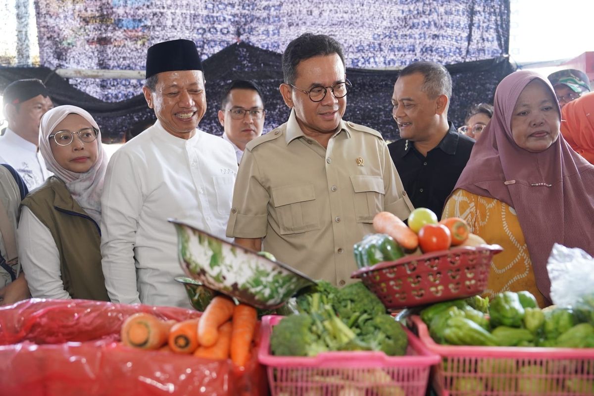 Pasar Wergu Wetan Kudus Ramai Jelang Lebaran, Sambut Kunjungan Menteri Perdagangan