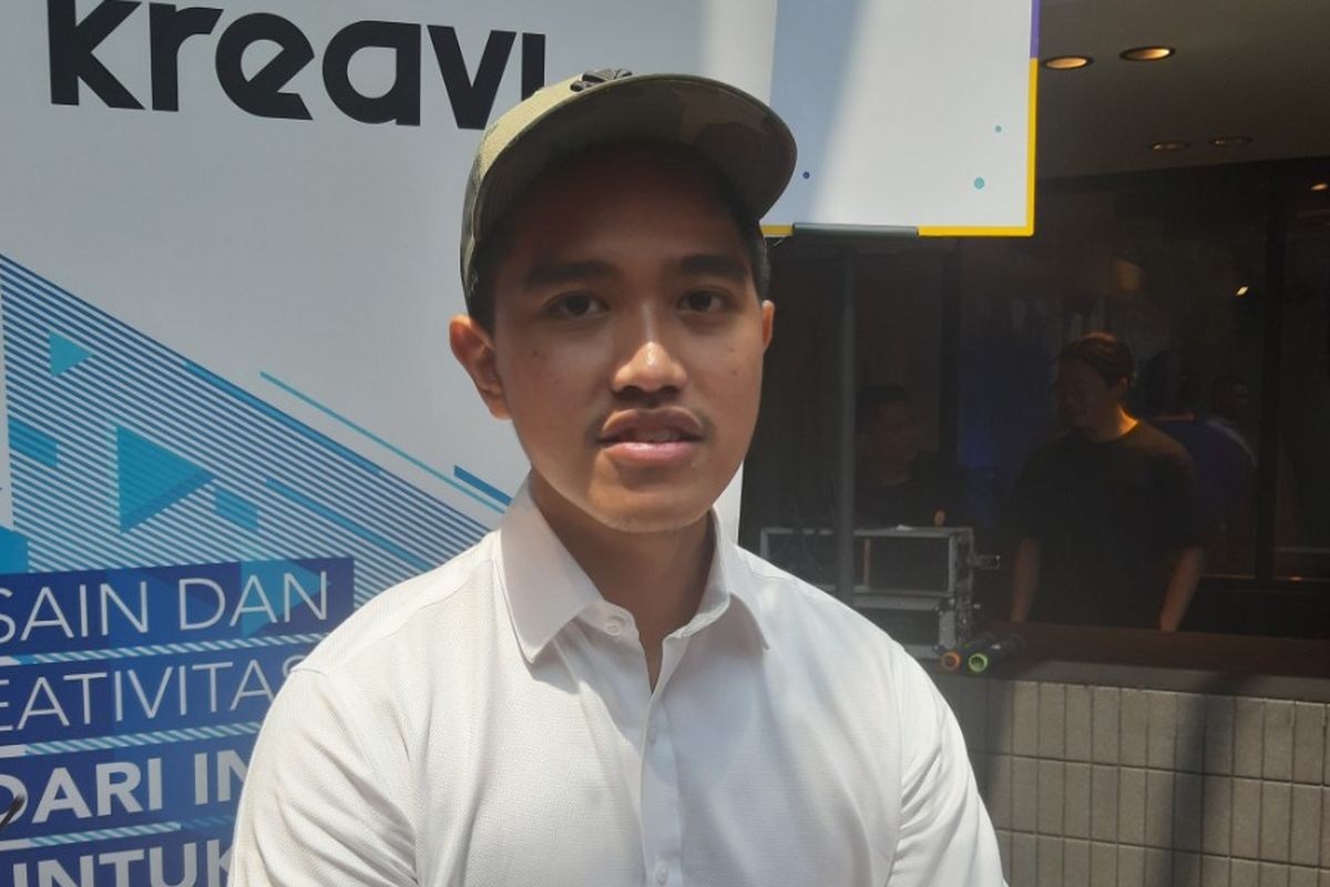 Kaesang Pangarep saat ditemui di acara Senyawa +, di M Bloc Space, Melawai, Jakarta Selatan, Minggu (3/11/2019).