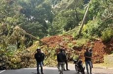 Tanah Longsor, Puncak Bogor Ditutup, Dialihkan ke Jalur Alternatif Jonggol