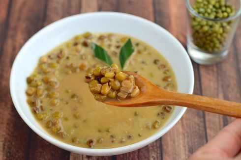 Resep Bubur Kacang Hijau Spesial, Tambahkan Kelapa Muda