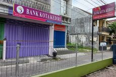 Bank BPR Kota Kediri Dirampok, Pelaku Tinggalkan Uang Rp 5 Juta Berserakan di Lantai 