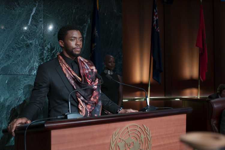 TChalla alias Black Panther diperankan oleh aktor Chadwick Boseman.