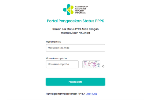 Link dan Cara Cek Status PPPK Tenaga Kesehatan 2022