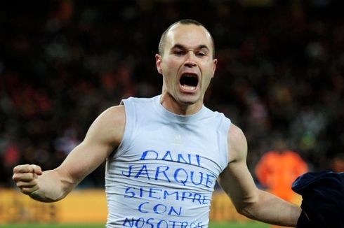 Kisah Andres Iniesta Bangkit dari Depresi berkat Gol di Final Piala Dunia