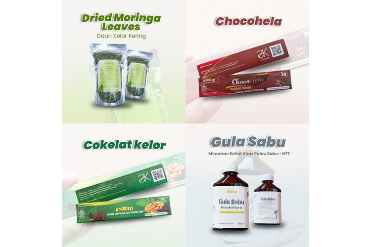 Beberapa produk olahan D'Hokiest.