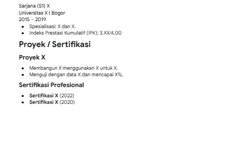 Hasil CV generated AI (2)