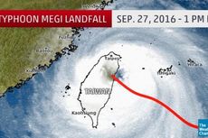 Topan Megi Menerjang China Setelah Menewaskan Empat Orang di Taiwan