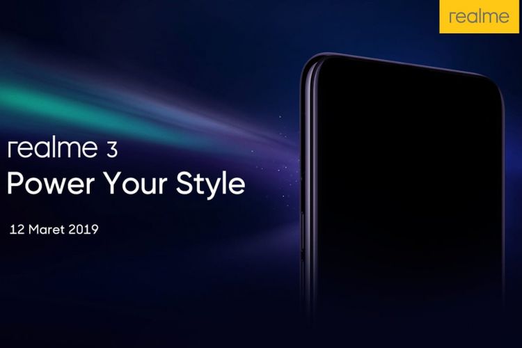 Ilustrasi Poster Realme 3 Indonesia