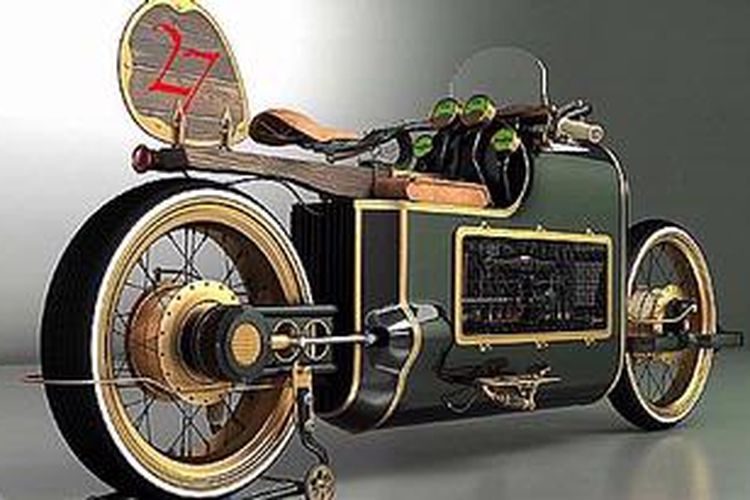 Untuk baru angan-angan. Tampilannya sangat klasik sekali