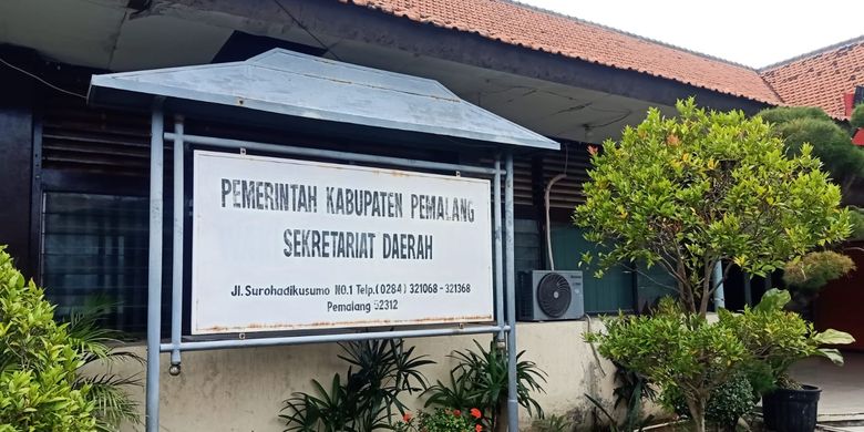 Kantor Sekretariat Daerah (Setda) Kabupaten Pemalang.