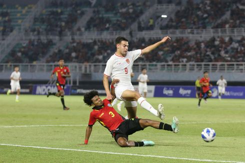 HT Indonesia Vs Timor Leste 3-1: Jens Raven 2 Gol, Garuda Nusantara Unggul