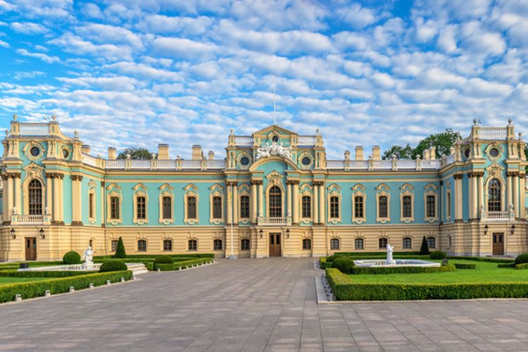 Istana Mariinsky di Kyiv, Ukraina.